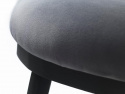 Bänk \'Lyon\' 140cm - Grå sammet