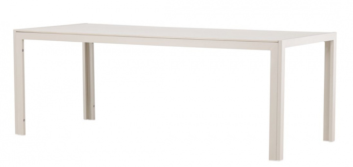 Trädgårdsbord \'Noto\' 205x90cm - Beige i gruppen Möbler / Utemöbler / Trädgårdsbord hos Reforma (4143-222)