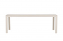 Trädgårdsbord \'Noto\' 205x90cm - Beige