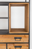 Hylla \'Samuel\' - Natur/Svart