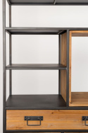Hylla \'Samuel\' - Natur/Svart