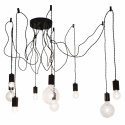 Taklampa \'Spindelon\' - Mattsvart