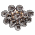 Taklampa \'Plafond Gross\' Ø50 - Rökgrå