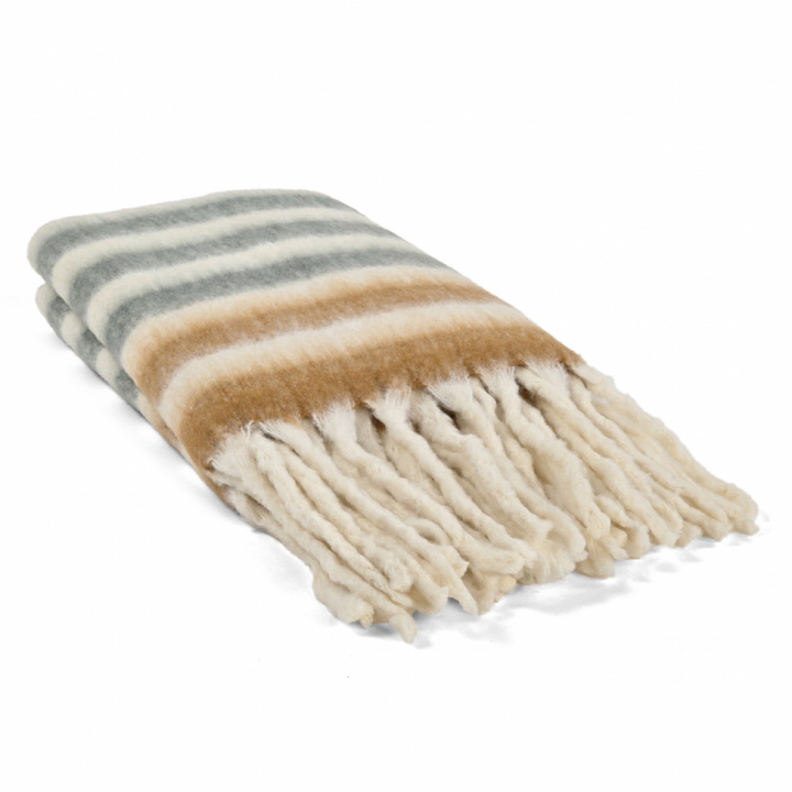 Pläd \'Monica\' 130x170cm - Gul i gruppen Inredning / Textilier / Plädar & filtar hos Reforma (4224615676030)