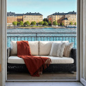 Pläd \'Samantha\' 130x170cm - Koppar