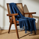 Pläd \'Samantha\' 130x170cm - Blå