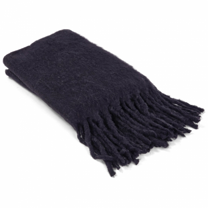 Pläd \'Samantha\' 130x170cm - Svart i gruppen Inredning / Textilier / Plädar & filtar hos Reforma (4224615677044)