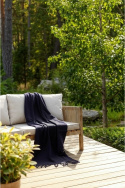 Pläd \'Samantha\' 130x170cm - Svart