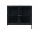 Sideboard \'Hagavik\' 3 sektioner - Svart/Mässing