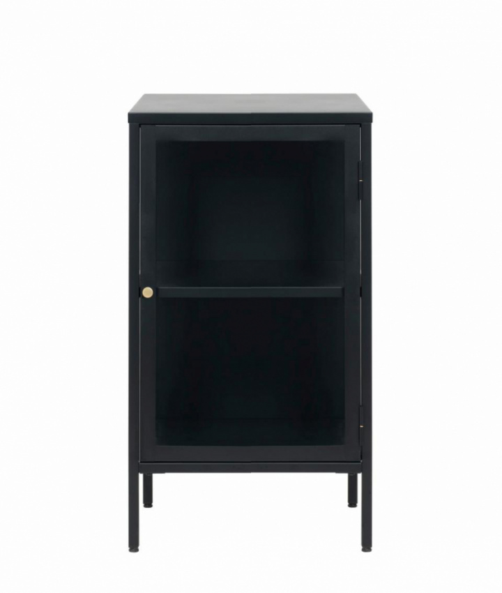 Sideboard 'Hagavik' 1 sektion - Svart/Mässing