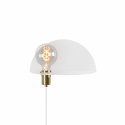 Vägglampa \'Walldorf\' - Vit