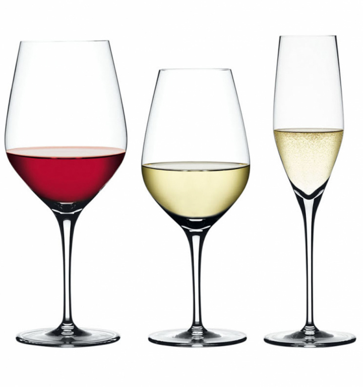 12-pack Vin/Champagneset - Transparent