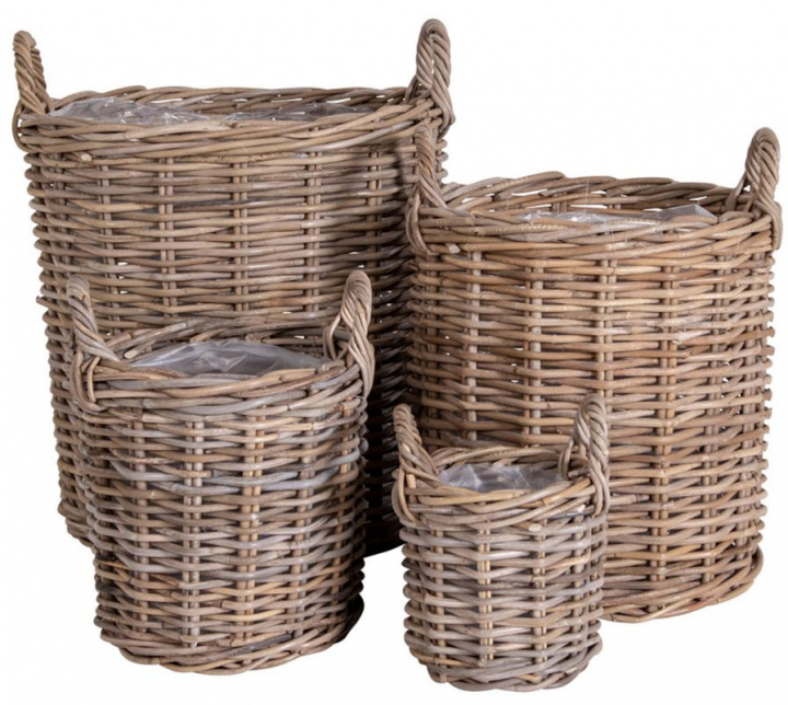 Korgar 'Caor' 4-pack - Natur