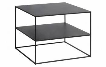 Soffbord \'Norraby\' - Svart 65x65 cm