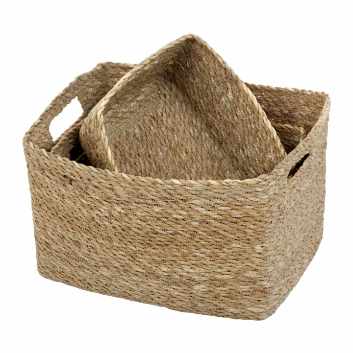 Förvaringslådor \'Sjögräs\' - 3st i gruppen Möbler / Hyllor & förvaring / Lådor & Korgar hos Reforma (45508)