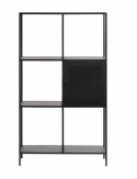 Bokhylla \'Inca\' 1 dörr - Svart