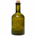Glasflaska - Grön 400ml