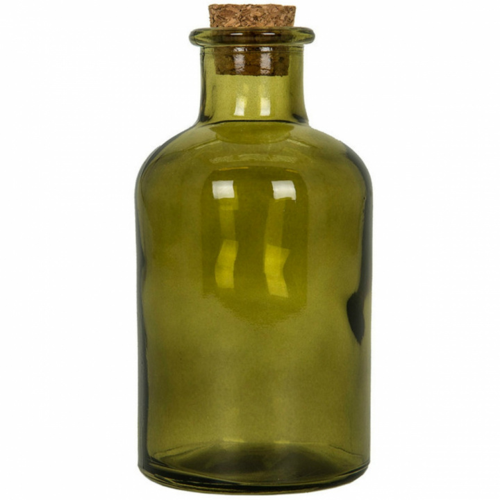 Glasflaska - Grön 250ml