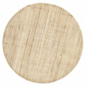 Bordstablett \'Linen natural\' Ø 38 - Natur