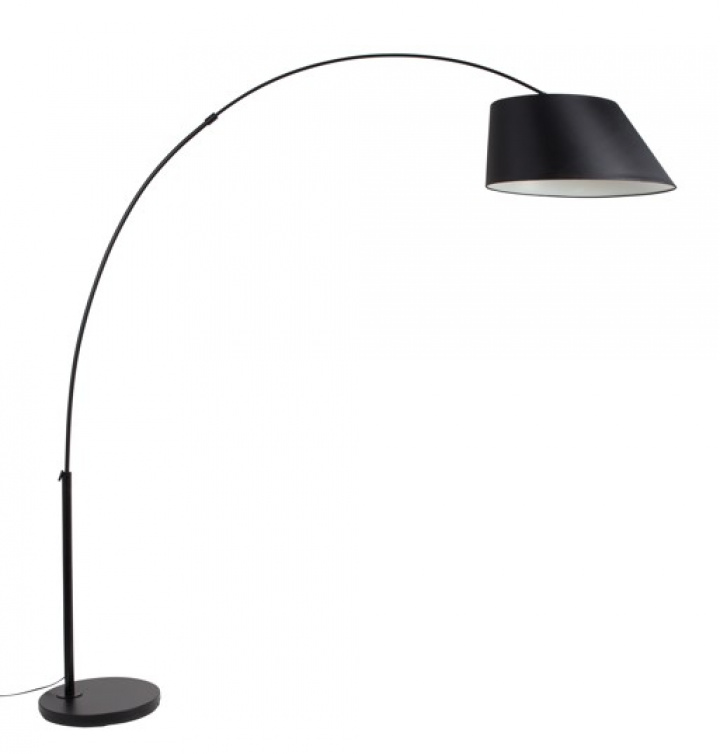Golvlampa 'Arc' - Svart