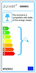 Golvlampa \'Arc\' - Svart