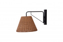 Vägglampa \'Söderala\' - Natur/Svart