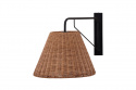Vägglampa \'Söderala\' - Natur/Svart