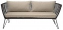 Soffa \'Mundo\' - Svart/Beige