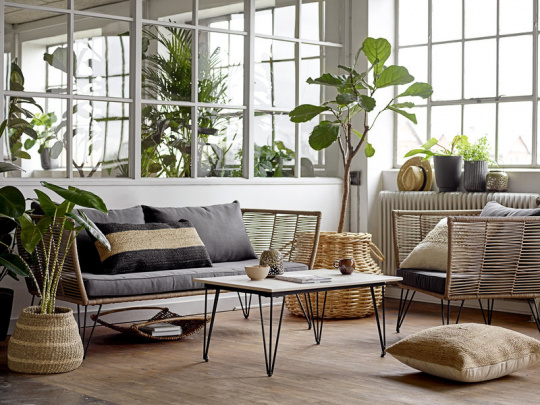 Soffa \'Mundo\' - Svart/Beige