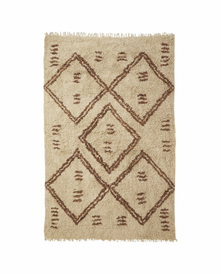 Matta \'Leah\' 200x290cm - Natur i gruppen Inredning / Mattor hos Reforma (5093)
