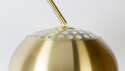 Golvlampa \'Bow\' - Mässing