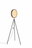 Golvlampa \'Sien\' - Natur/Svart