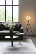 Golvlampa \'Sien\' - Natur/Svart