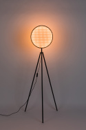 Golvlampa \'Sien\' - Natur/Svart