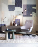 Golvlampa \'Logan\' - Svart