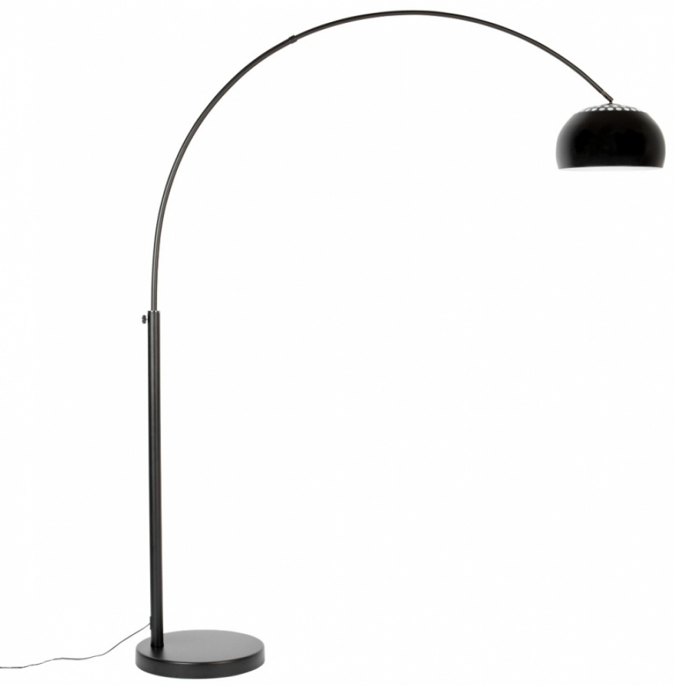 Golvlampa \'Metal Bow\' - svart