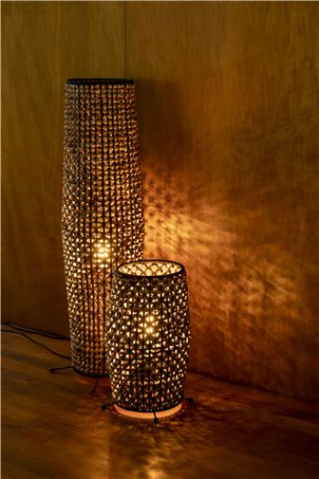 Golvlampa \'Hyacint\' - Svart