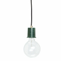 Lampa - grön marmor