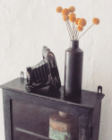 Väggskåp \'Vintage black\' - Svart