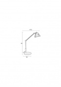 Bordslampa \'Lub\' - Svart