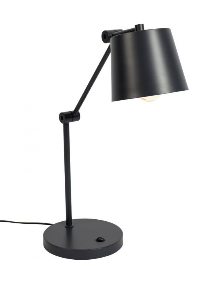 Bordslampa 'Hajo' - Svart