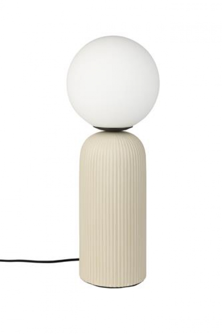 Lampa \'Dasch\' - Beige i gruppen BELYSNING / Bordslampor hos Reforma (5200147)