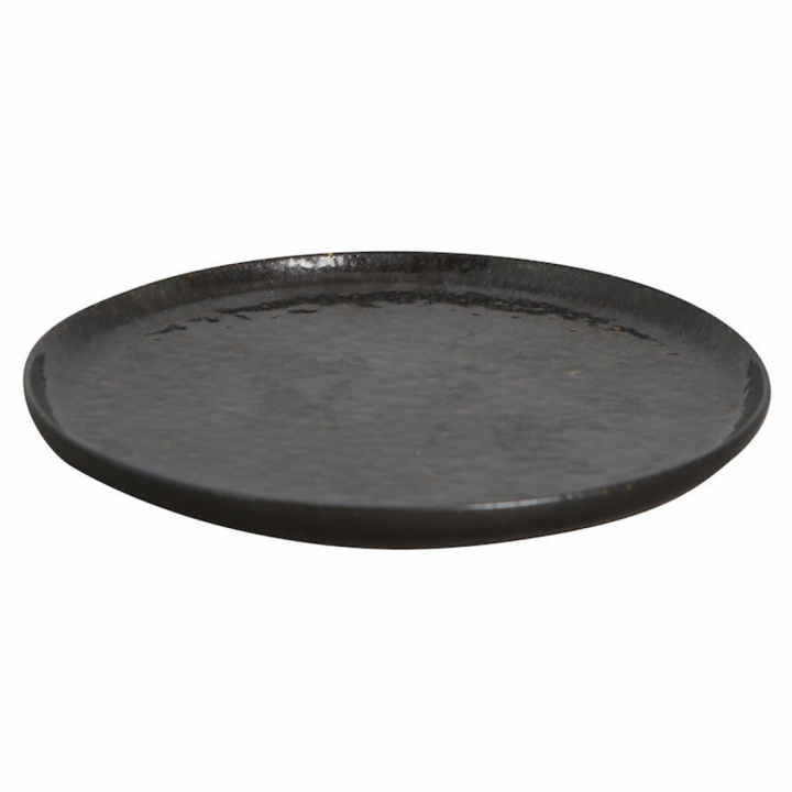 Tallrik \'Raw\' Small - Brun/Svart i gruppen Inredning / Dukning & Servering / Tallrikar & Assietter hos Reforma (5251905301)