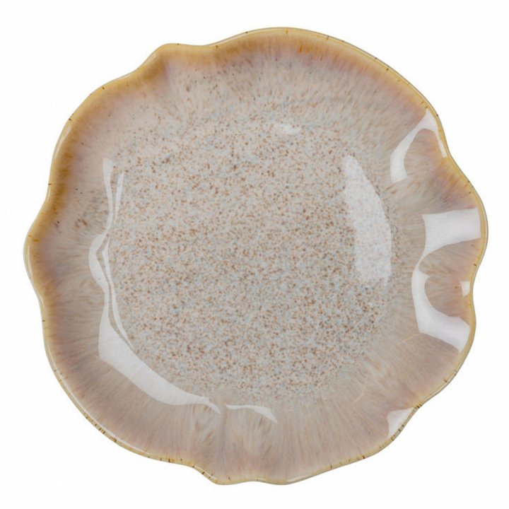 Tallrik 'Marwin' - Beige/Rosa