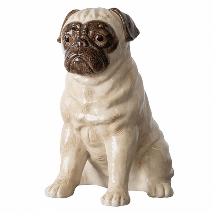 Skulptur 'Big Pug' - Beige/Brun