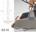 Taklampa Dek 40 - Granit