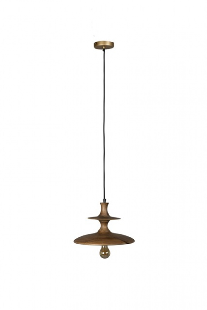 Taklampa 'Cath' 43x43 - Brun