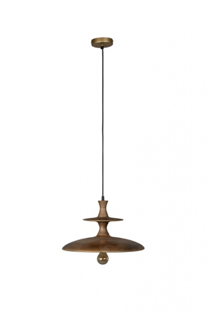 Taklampa 'Cath' 43x43 - Guld