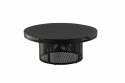 Soffbord \'Vättern\' Runt 100cm - Svart