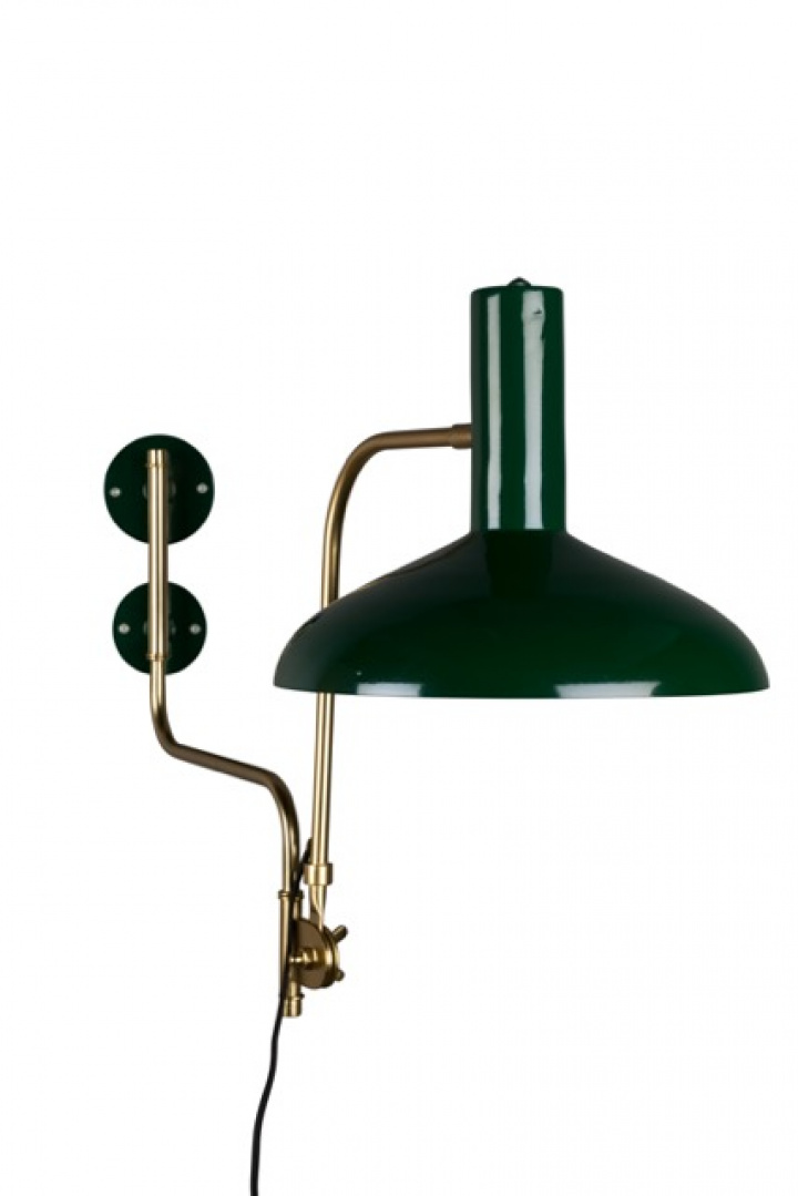 Vägglampa \'Devi\' 29x70 - Grön i gruppen Belysning / Lampor / Vägglampor hos Reforma (5400008)